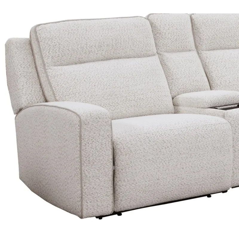 Lancaster Fluffy River Rock Power Left Arm Facing Zero Gravity Recliner P2