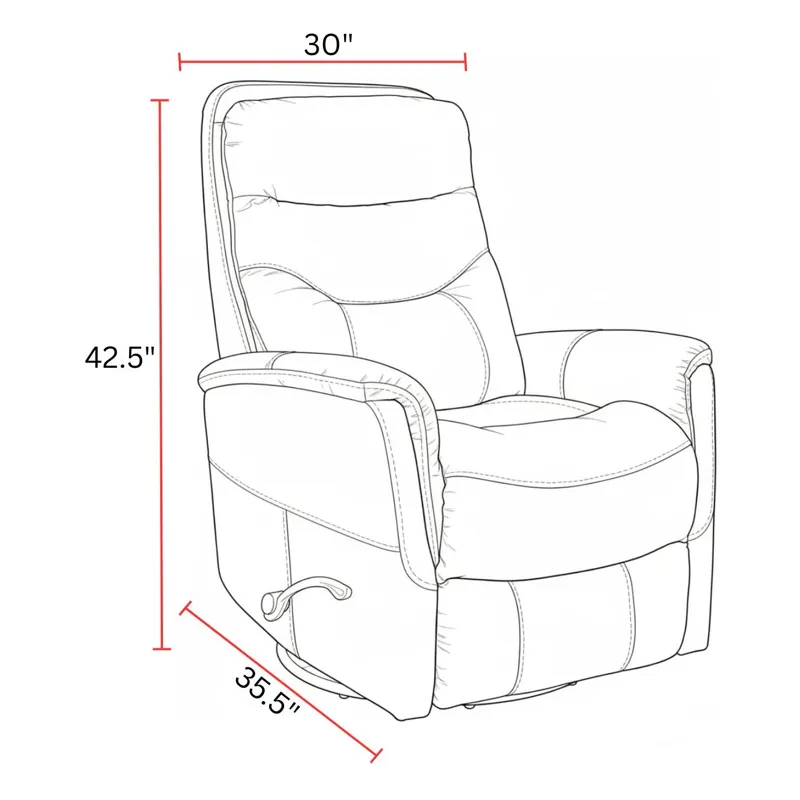Gemini Butterscotch Swivel Glider Recliner Two Pack
