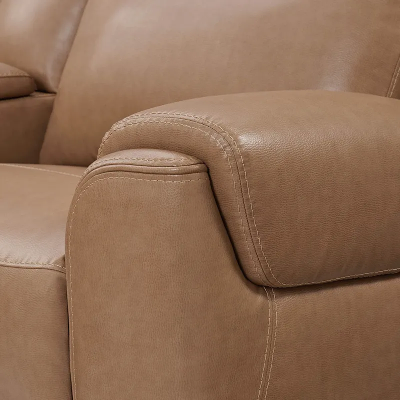Momentum Cashew Power RAF Zero G Recliner with Heat and Massage
