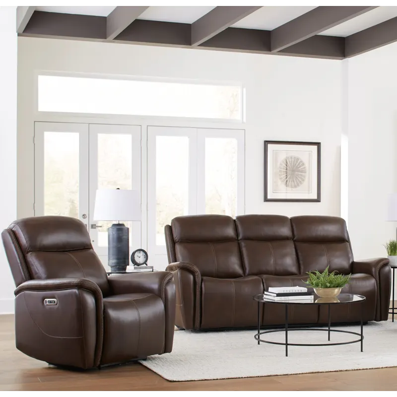 Cascade Auburn Power Reclining Sofa and Recliner