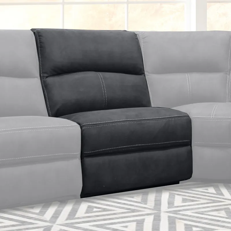 Polaris Slate Armless Chair