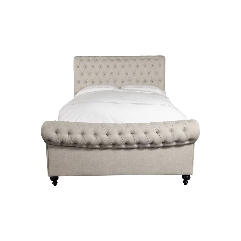 Jackie Crepe Queen Bed