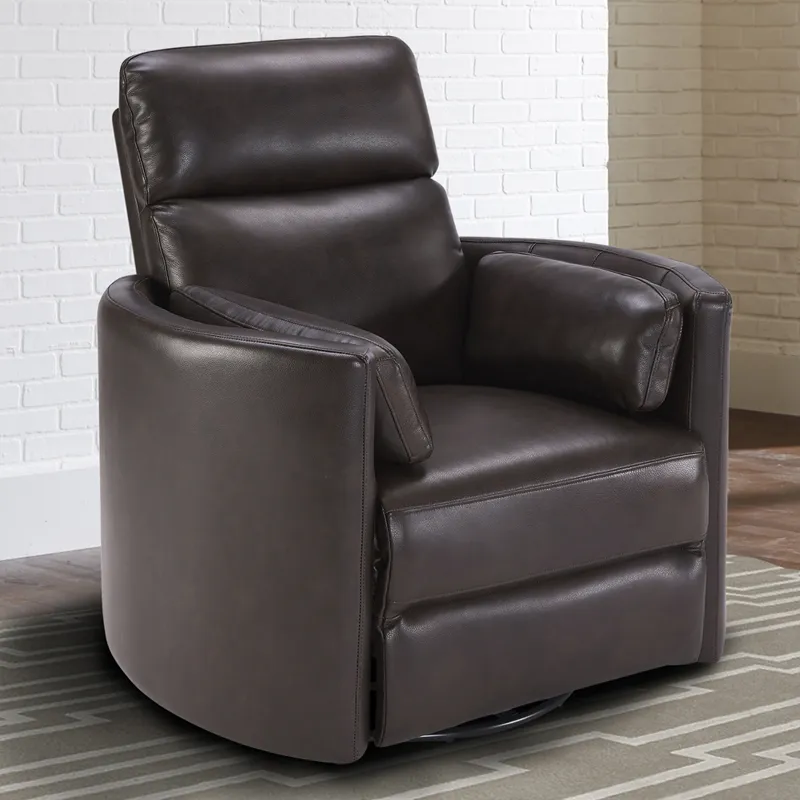 Radius Florence Brown - Powered By Freemotion Cordless Power Swivel Glider Recliner Two Pack