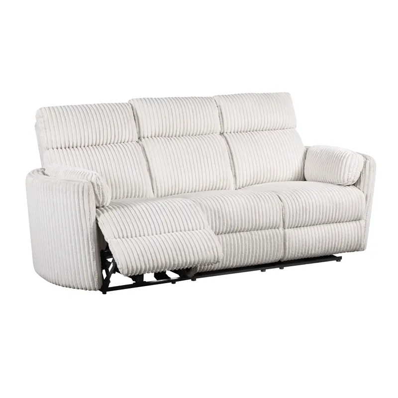 Radius Mega Ivory Power Reclining Sofa Loveseat and Recliner