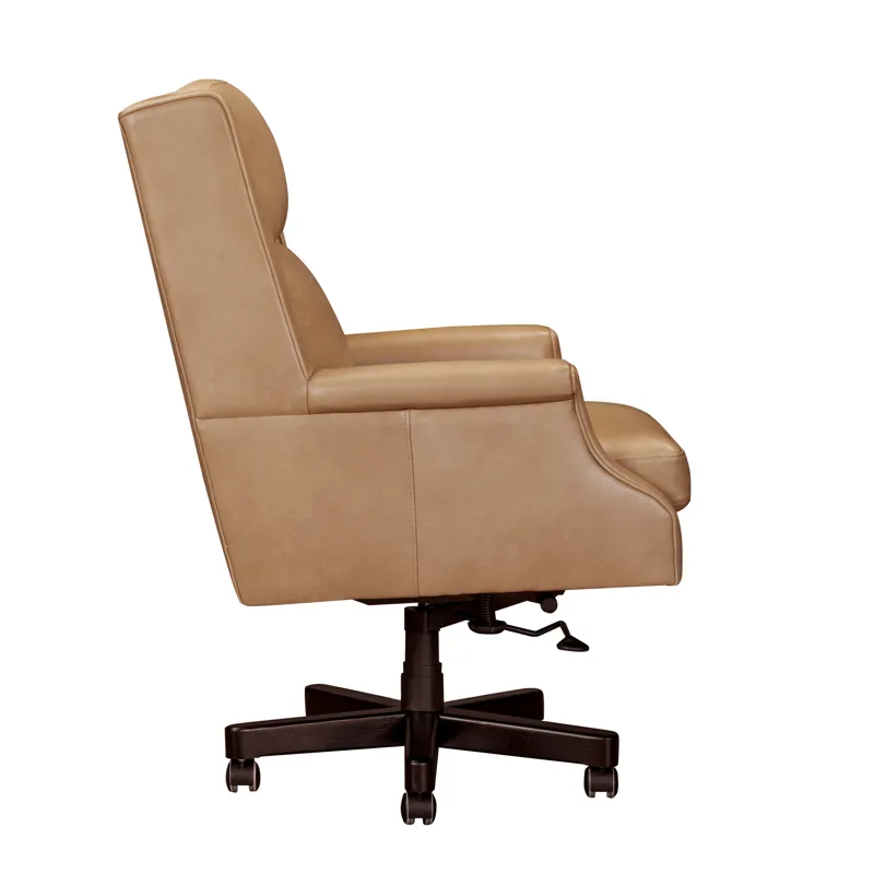 Dc132 Renaissance Clay Leather Desk Chair