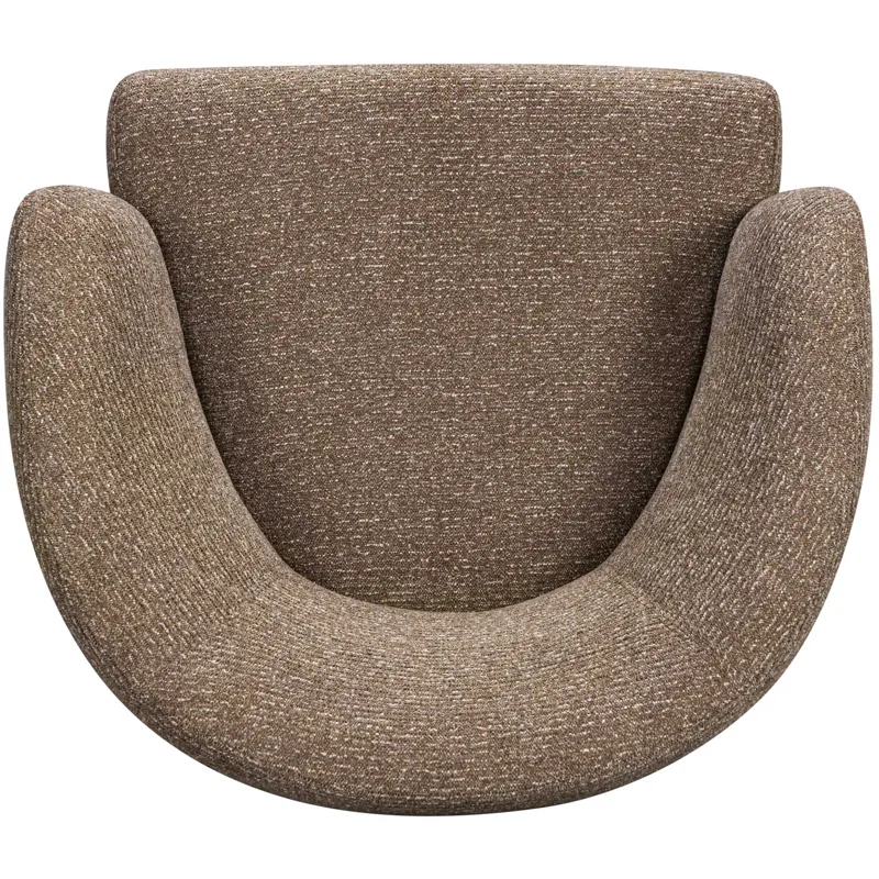 Mingle Thatch Brown Swivel Glider Accent Chair Two Pack