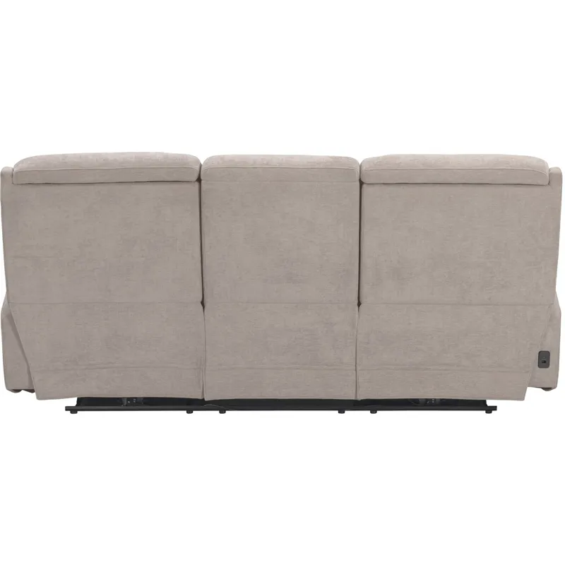 Traxton Jasper Taupe Power Zero Gravity Sofa and Loveseat