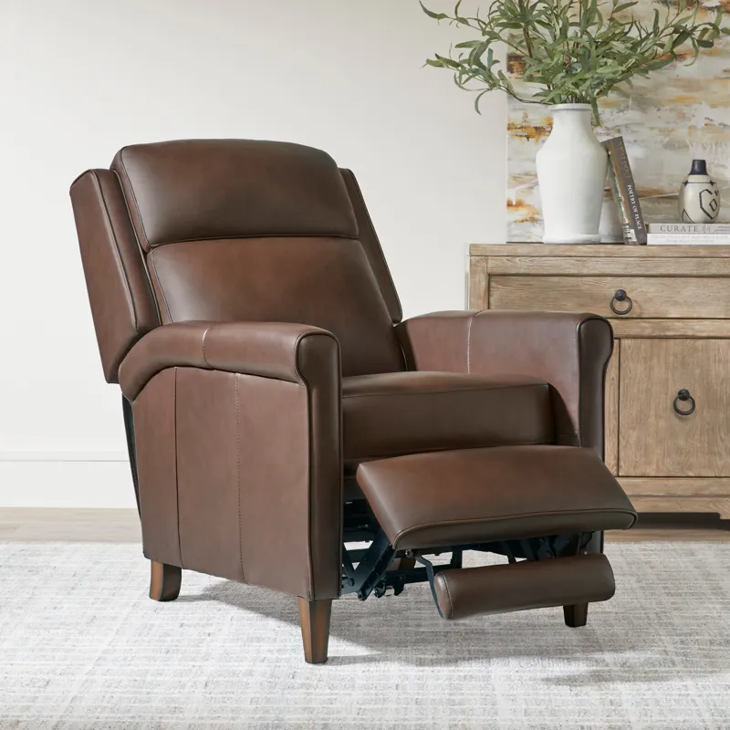 Northfield Walnut Whirl Power Cordless High Leg Recliner P2 Two Pack
