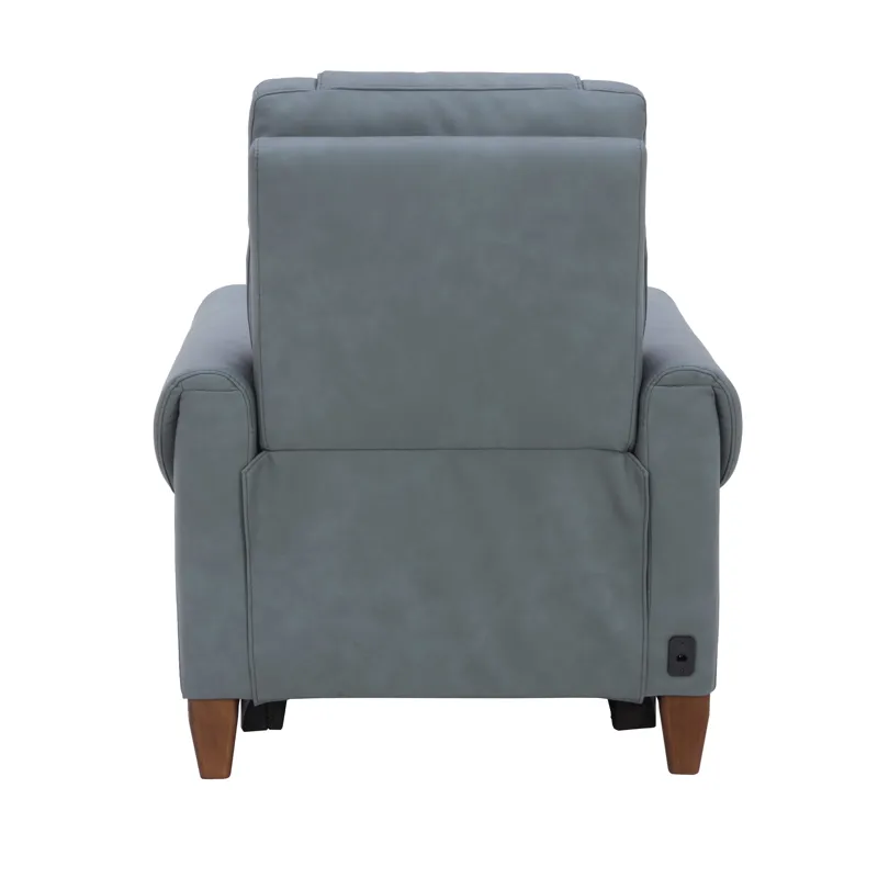Conrad Blue Dusk Power High Leg Recliner P2