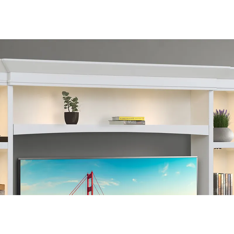 Americana Modern Cotton Hutch Bridge with LED Light