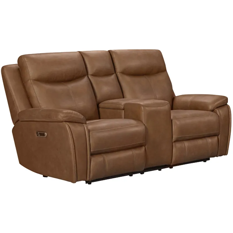 Veracruz Vintage Tan Zero Gravity Power Reclining Sofa Loveseat and Recliner