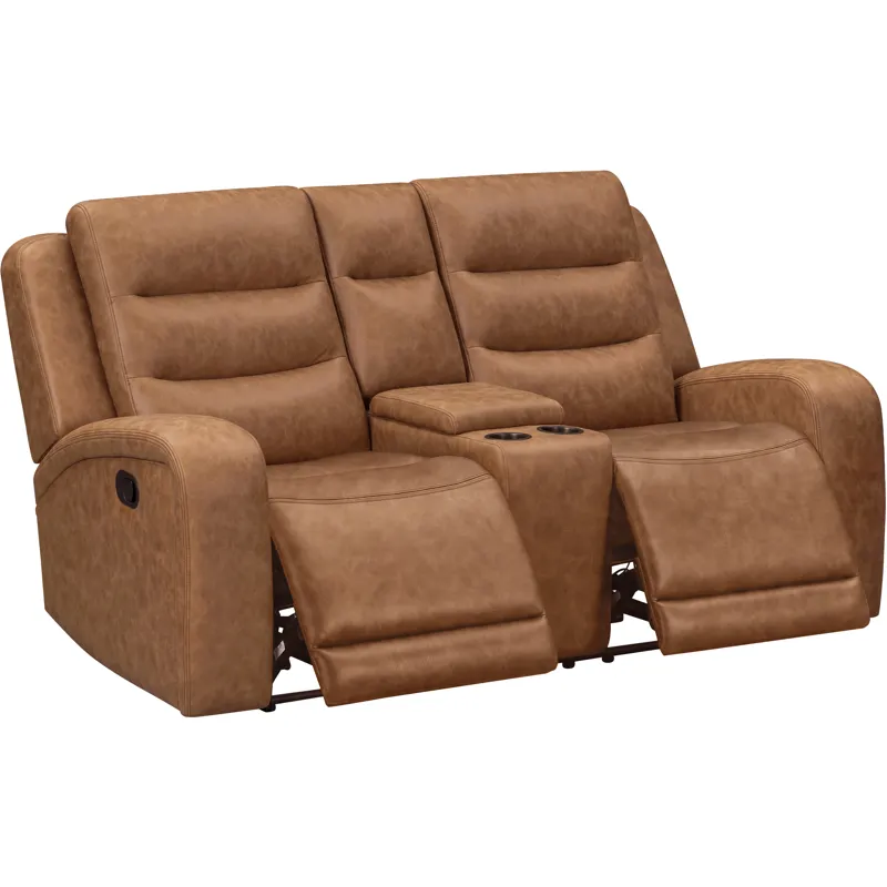 Napa Wrangler Clay Manual Console Loveseat