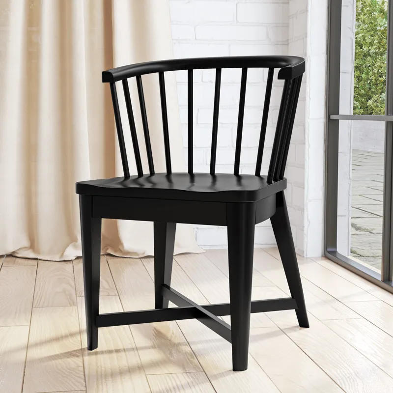 Americana Modern Dining Barrel Dining Chair Two Pack