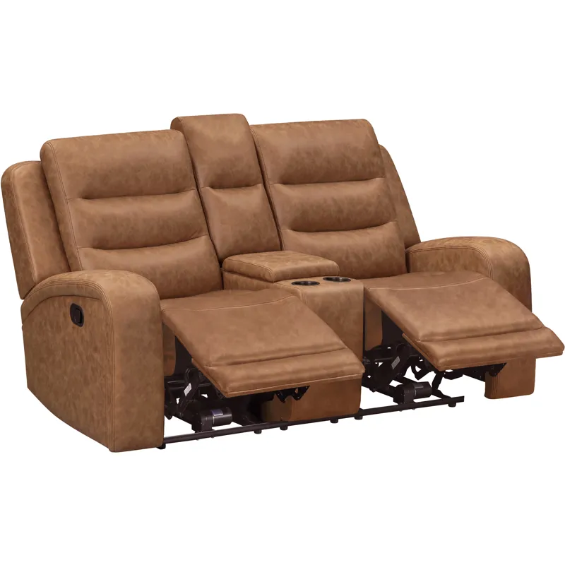 Napa Wrangler Clay Manual Console Loveseat