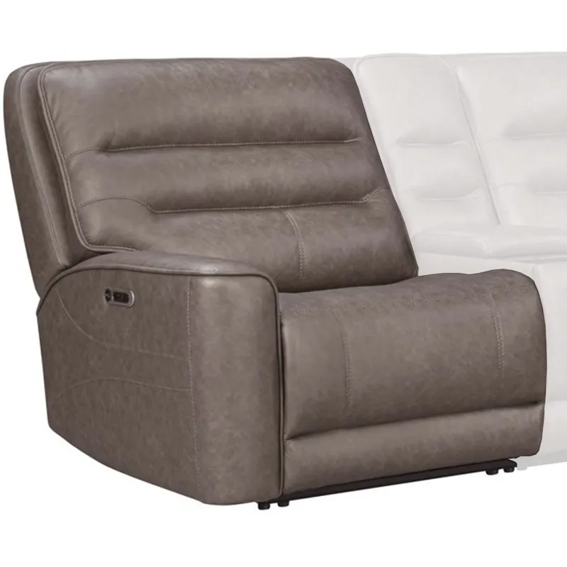 Lawson Sydney Brunette Power Left Arm Facing Zero Gravity Recliner P2