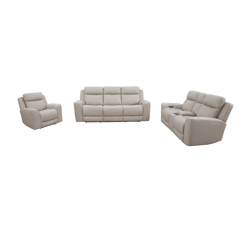 Calgary Stone Power Reclining Sofa Loveseat and Recliner