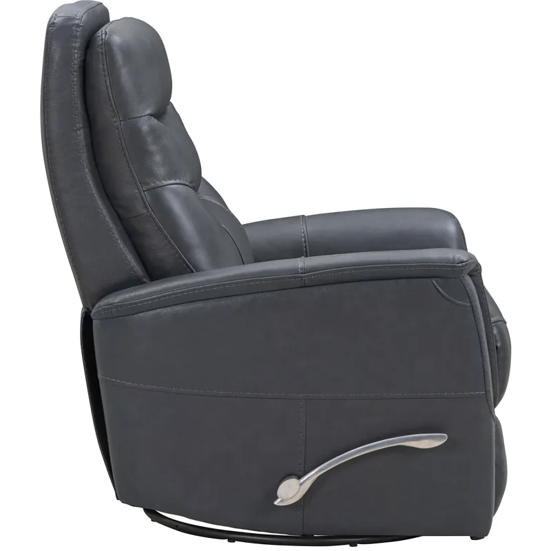 Gemini Milan Navy Manual Swivel Glider Recliner