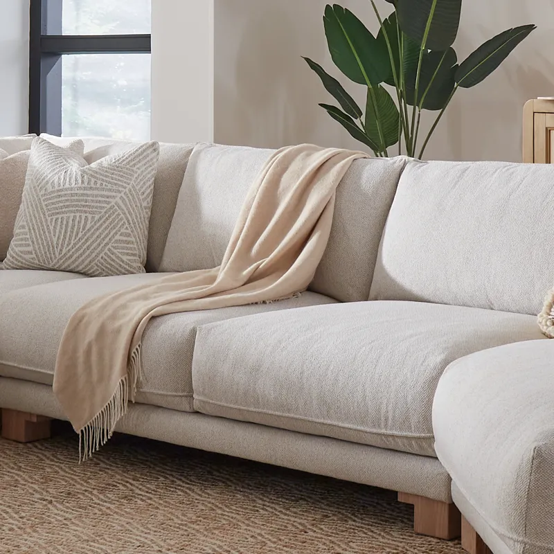 Escape Mirage Mist Armless Loveseat