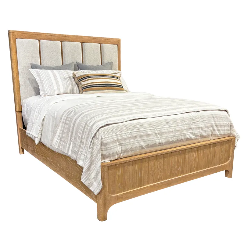 Escape Bedroom Queen Panel Bed with Dresser and Mirror