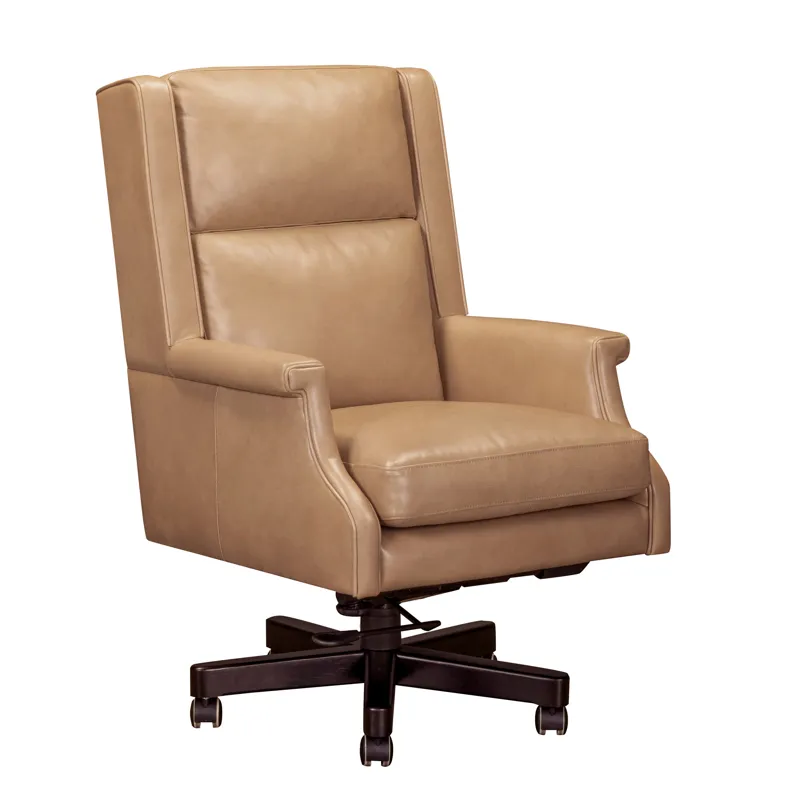 Dc132 Renaissance Clay Leather Desk Chair