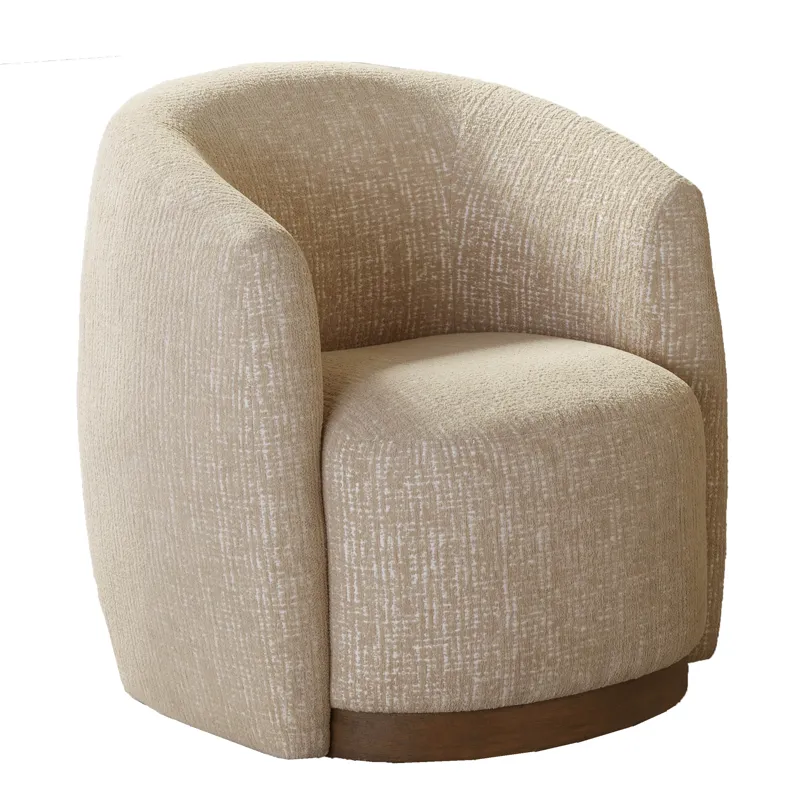 Tatum Sand Dollar Swivel Accent Chair Two Pack