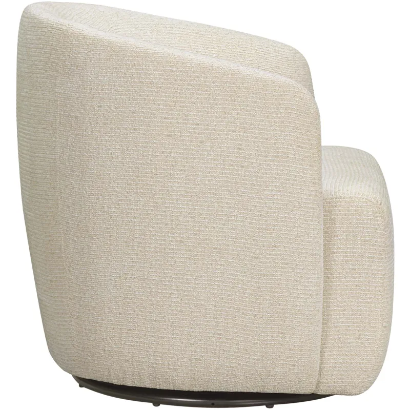 Mingle Thatch Sand Swivel Glider Accent Chair Two Pack