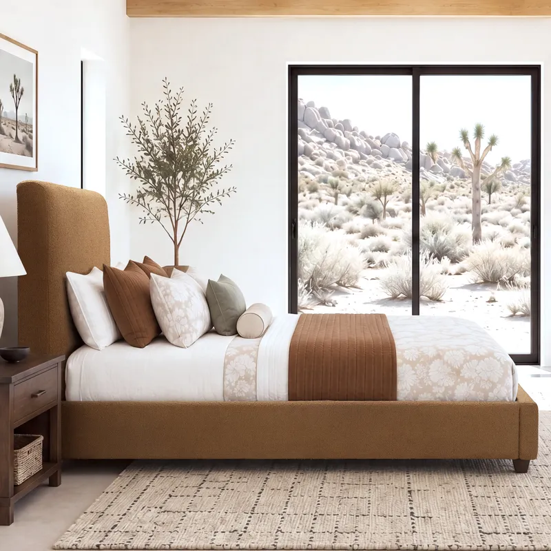 Gema Divine Cinnamon King Bed 6/6
