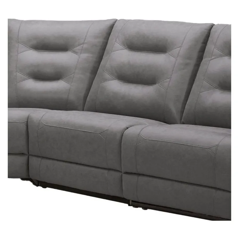 Caldwell Tahoe Charcoal Armless Chair