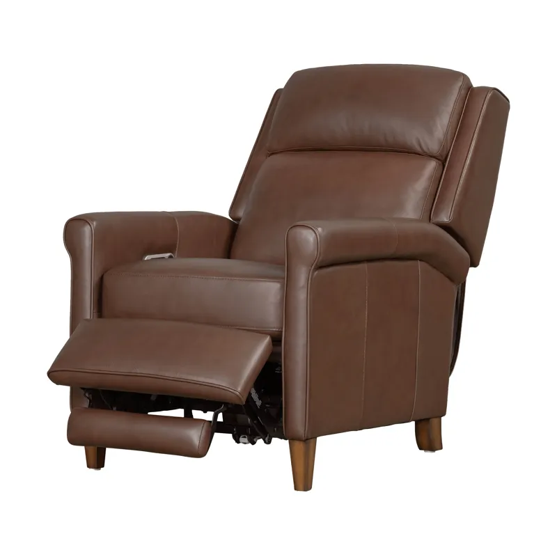 Northfield Walnut Whirl Power Cordless High Leg Recliner P2 Two Pack