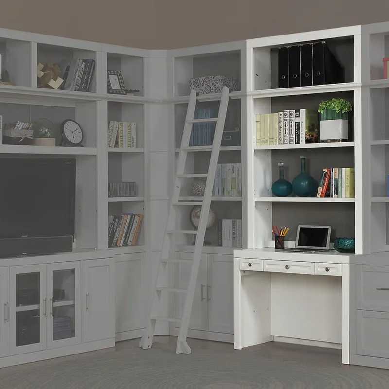 Catalina 40 In. Library Desk and Hutch
