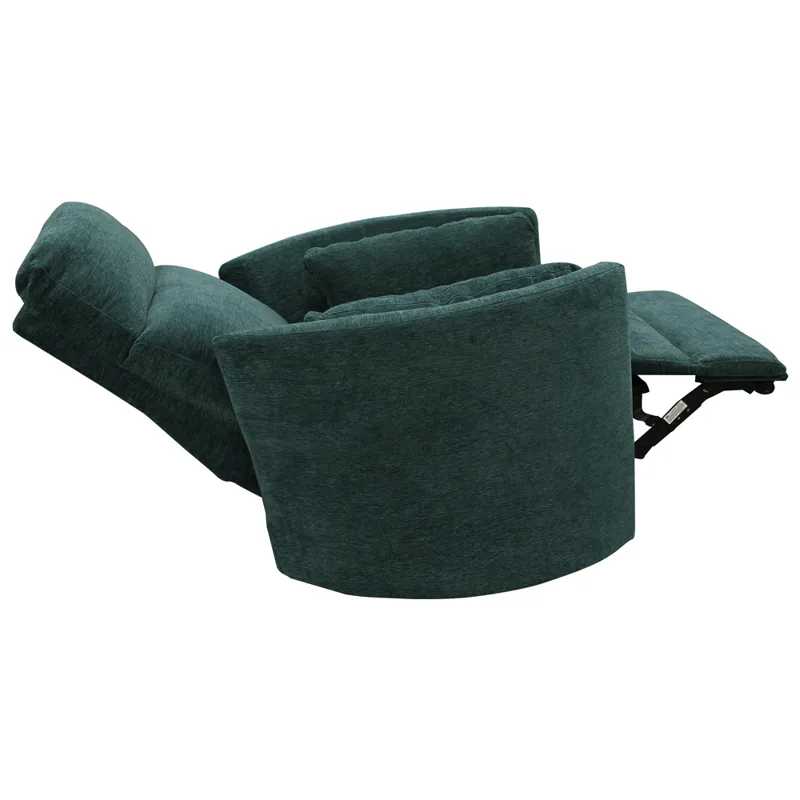 Radius Peacock Power Swivel Glider Recliner Two Pack