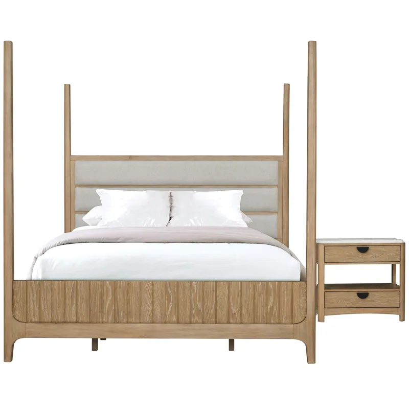 Escape Bedroom King Poster Bed
