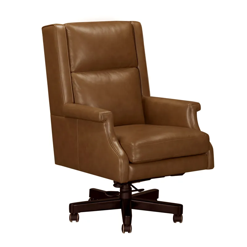 Dc132 Renaissance Chestnut Leather Desk Chair