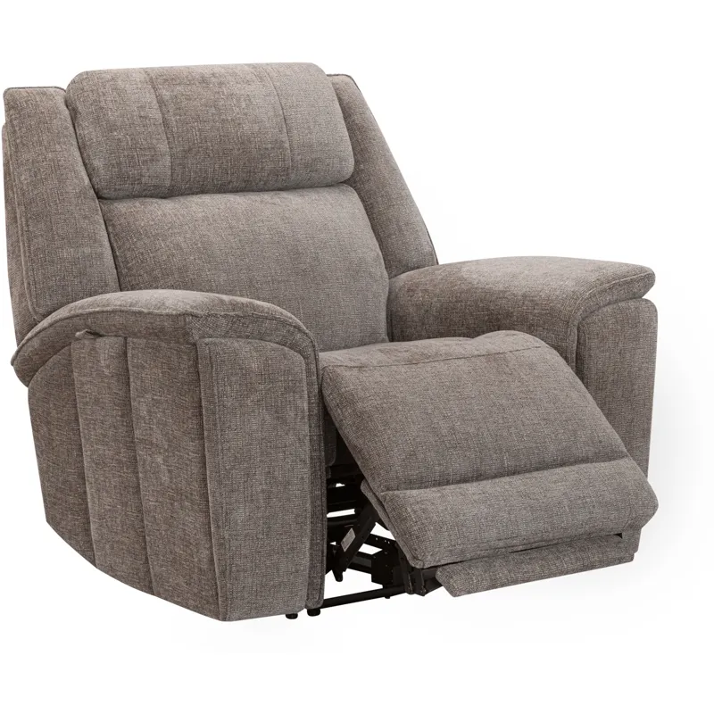 Colton Branson Tweed Power Zero Gravity Sofa and 2 Recliners with Immersive Audio