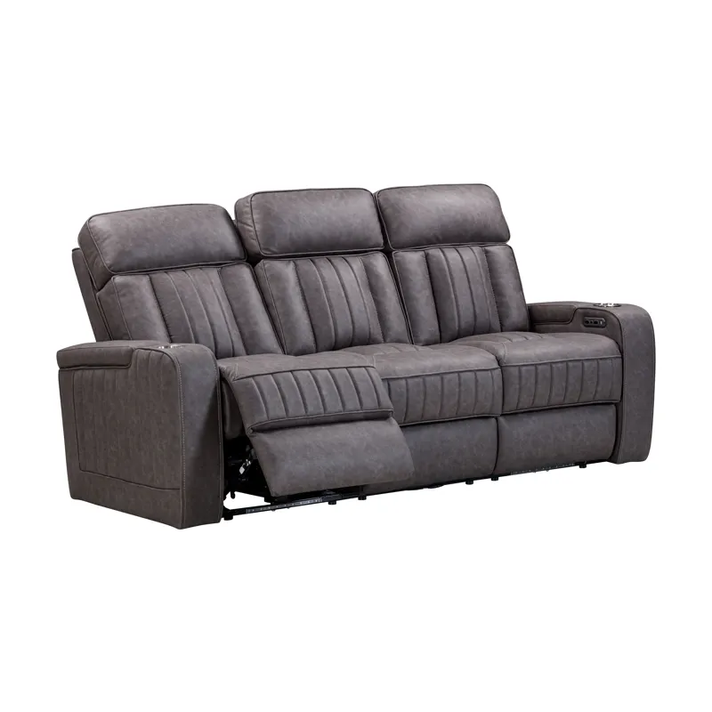 Equinox Mercury Power Reclining Sofa with Drop Down Table