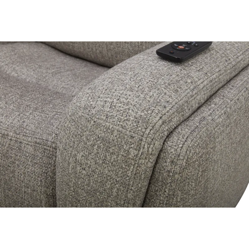 Penfield Frappe Power Reclining Sofa and Two Recliners
