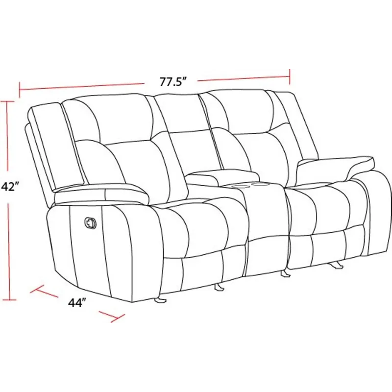 Blake Desert Taupe Manual Reclining Sofa and Loveseat