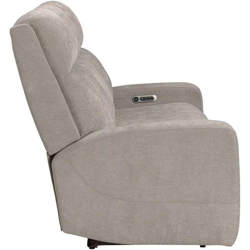 Traxton Jasper Taupe Power Zero Gravity Sofa and Loveseat
