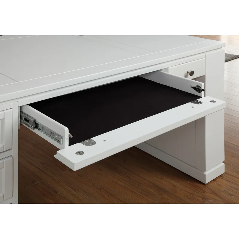 Catalina 40 In. Library Desk and Hutch