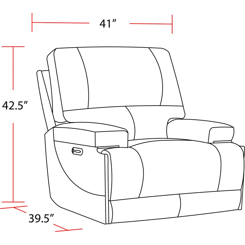 Whitman Verona Coffee - Powered By Freemotion Power Reclining Sofa and Two Recliners
