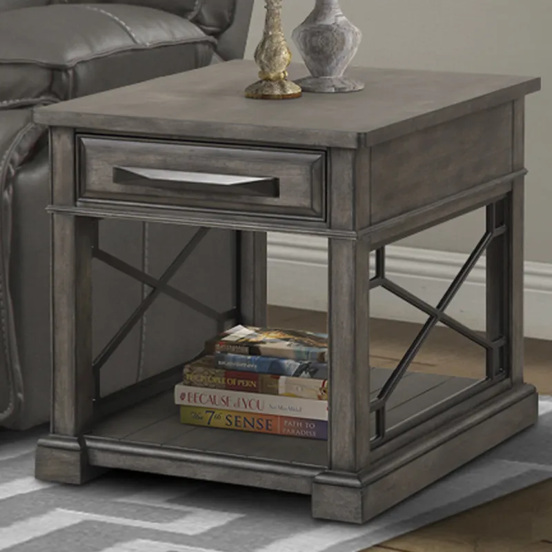 Sundance Smokey Grey Cocktail Table with 2 End Tables