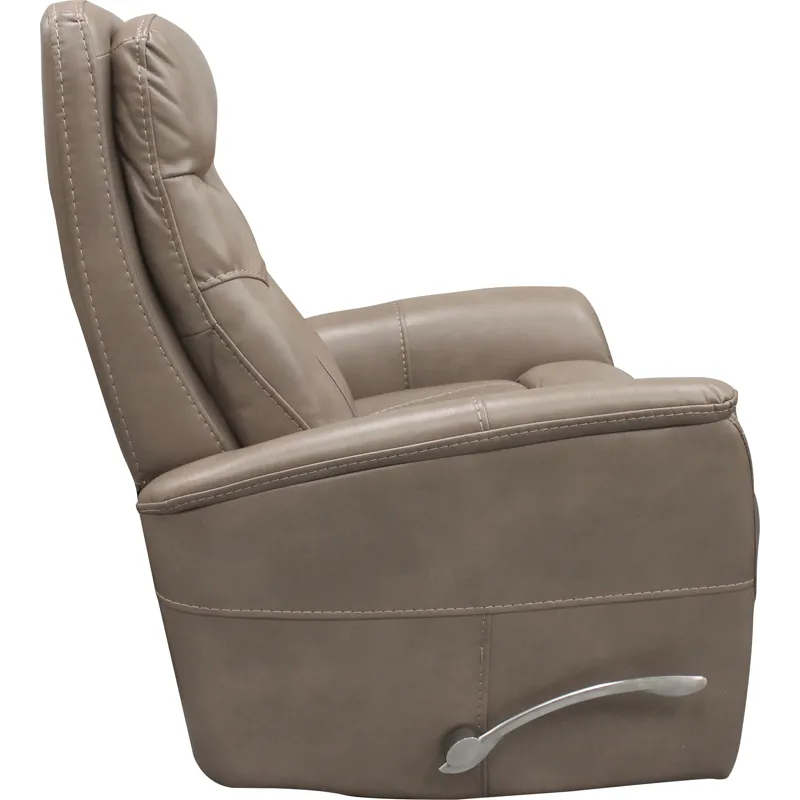 Gemini Linen Swivel Glider Recliner Two Pack