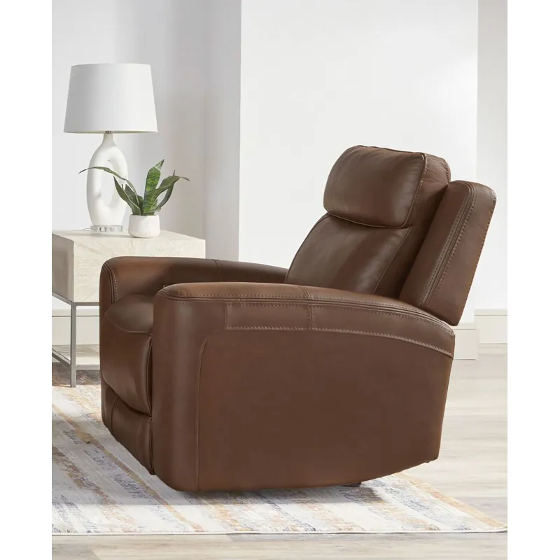 Calgary Autumn Umber Power Reclining Sofa and Recliner