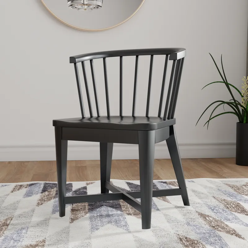 Americana Modern Dining Barrel Dining Chair Two Pack