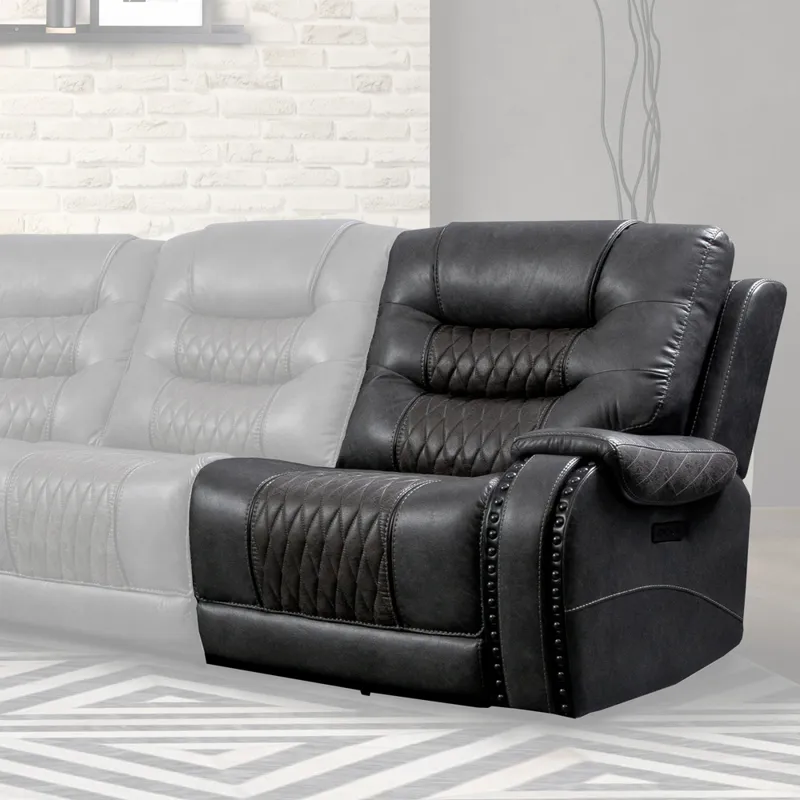 Outlaw Stallion Power Right Arm Facing Recliner