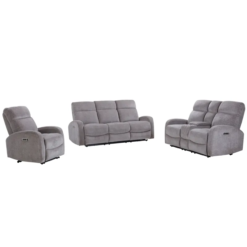 Tuscany Whiskers Nature Power Reclining Sofa Loveseat and Recliner