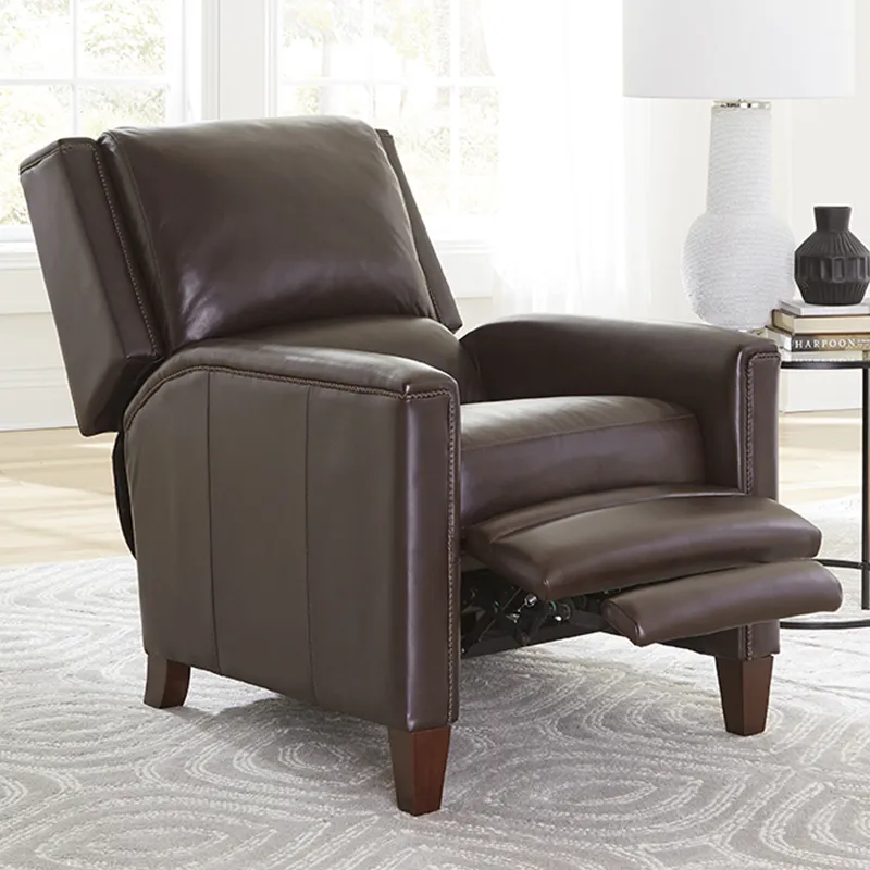 Connor Espresso Power Cordless High Leg Recliner P2 Two Pack