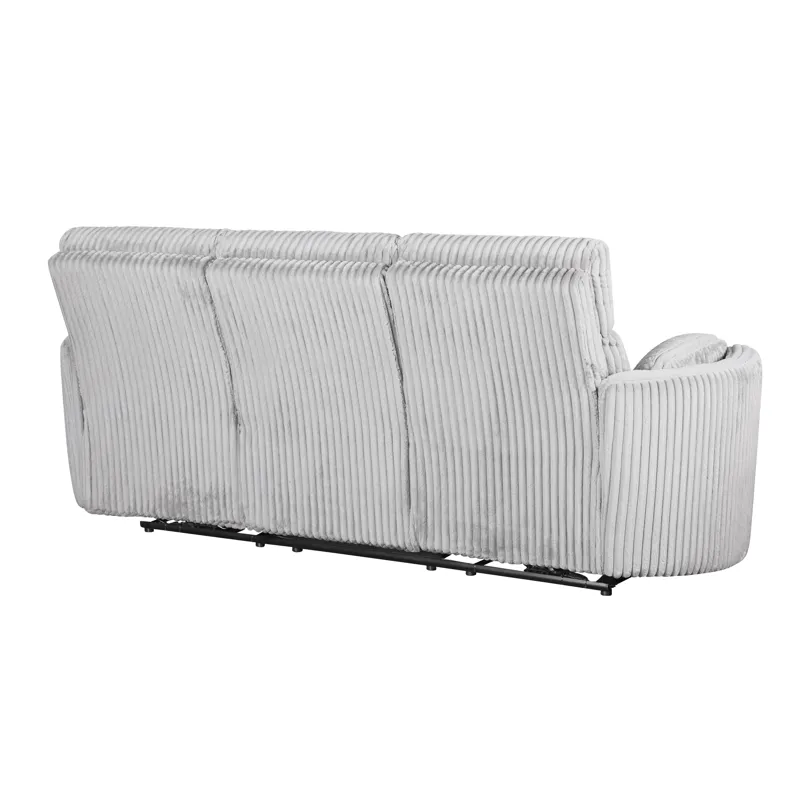 Radius Mega Grey Power Reclining Sofa and Two Recliners