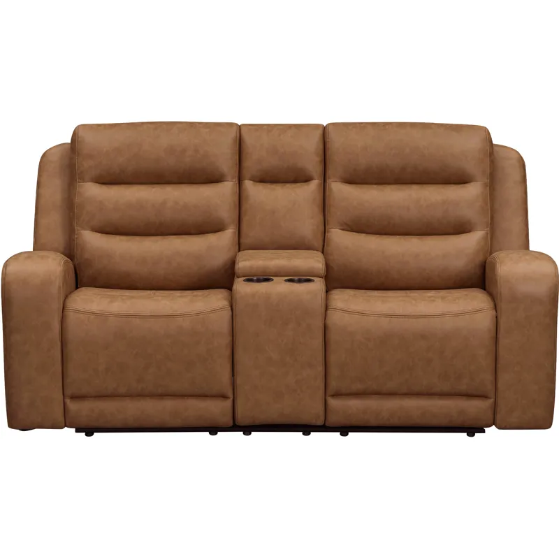 Napa Wrangler Clay Manual Console Loveseat