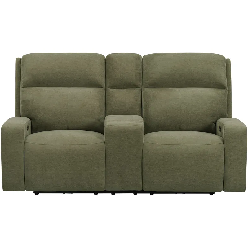 Traxton Jasper Moss Power Zero Gravity Sofa Loveseat and Recliner
